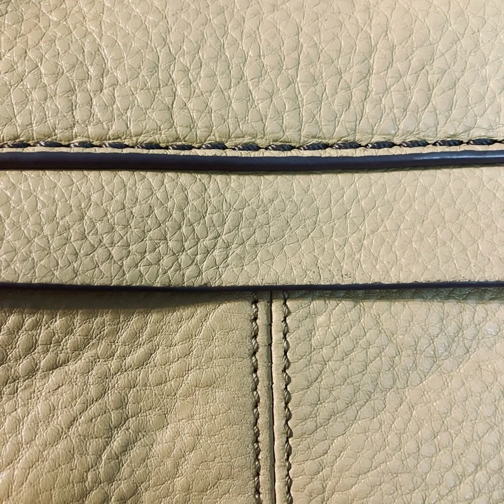 The Sak Yellow Crossbody Bag with Feather Charm - Picture 4 of 11